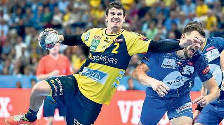 Wild entschlossen. Andy Schmid und die Rhein-Neckar Löwen waren das spektakulärste deutsche Team der letzten Jahre – für einen Titel hat es aber nie gereicht. 