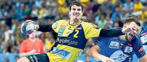 Wild entschlossen. Andy Schmid und die Rhein-Neckar Löwen waren das spektakulärste deutsche Team der letzten Jahre – für einen Titel hat es aber nie gereicht. 