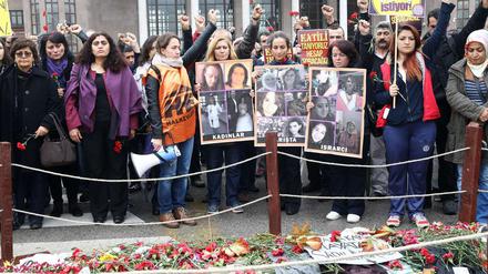 Die türkischen Behörden machen den IS für den Anschlag in Ankara am 24. Oktober verantwortlich, bei dem 102 Menschen starben.