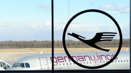 Ein Germanwings-Flugzeug musste in Berlin notlanden.