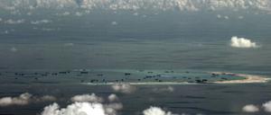 Um die Spartly-Inseln im Südchinesischen Meer streitet China mit weiteren Staaten in der Region.