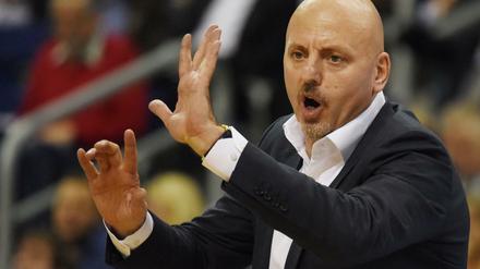 Alba-Coach Sasa Obradovic konnte mit dem Auftritt der Berliner in Gießen zufrieden sein.
