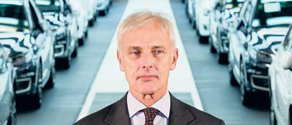 Vertrauen schaffen. „Unsere Kunden sind das Herz von allem, was unsere 600 000 Mitarbeiter in der ganzen Welt leisten“, sagt VW-Chef Matthias Müller.