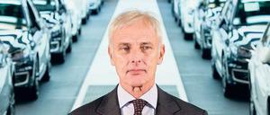 Vertrauen schaffen. „Unsere Kunden sind das Herz von allem, was unsere 600 000 Mitarbeiter in der ganzen Welt leisten“, sagt VW-Chef Matthias Müller. 