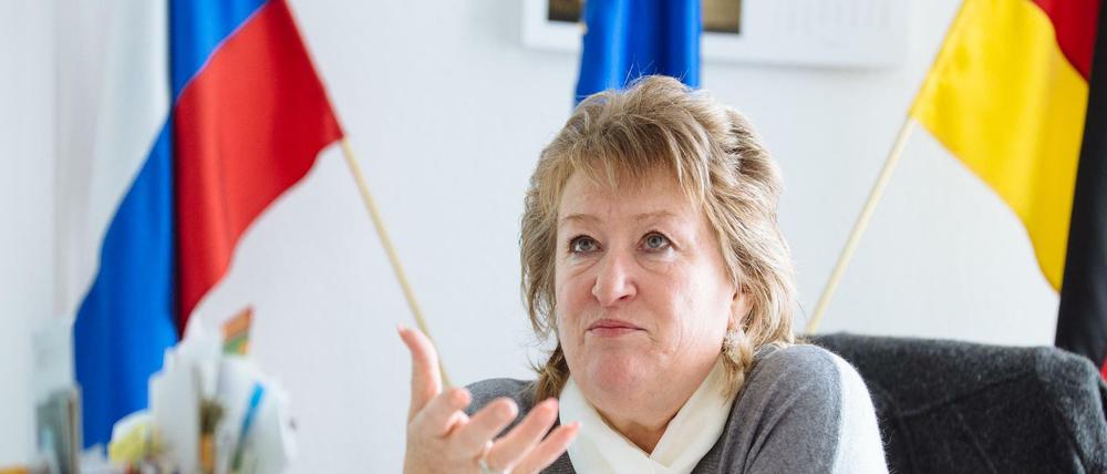 Tajana Jurk, die Vereinsvorsitzende des "Zusammenleben e.V.".