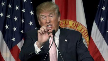 Nur ein Bisschen geholfen. Eine Millionen Dollar bekam der Republikaner Donald Trump von seinem Vater für den Berufseinstieg. 