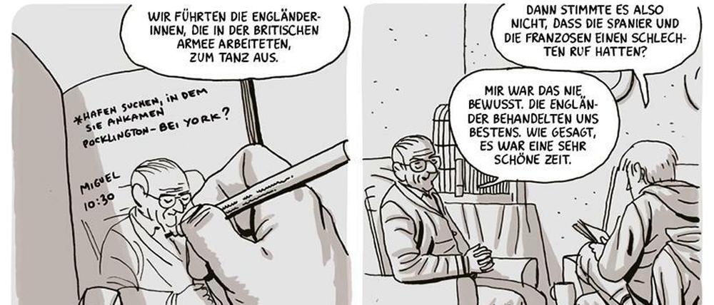 Was ist Realität, was ist Fiktion? Eine Seite aus dem besprochenen Buch.