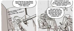 Was ist Realität, was ist Fiktion? Eine Seite aus dem besprochenen Buch.