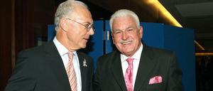 Fedor Radmann (hier mit Franz Beckenbauer) glaubt nicht an eine Bestechung in Sachen WM 2006.