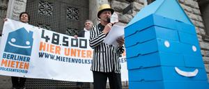 48.500 Unterschriften hatte die Initiative Mietenvolksentscheid im Frühjahr gesammelt. Fast doppelt soviele wie nötig.