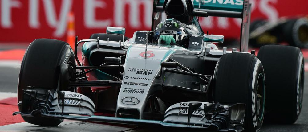 Nico Rosberg war der Schnellste im Qualifying.