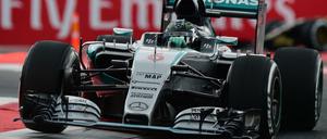 Nico Rosberg war der Schnellste im Qualifying.