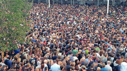 Schneeballeffekt. Rund 21 Millionen Menschen besuchten die Expo in Mailand. Das führte an vielen Tagen auch zu Gedränge an den Eingängen.