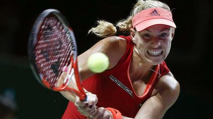 Angelique Kerber nutzte aller Einsatz nichts im Spiel gegen Lucie Safarova.