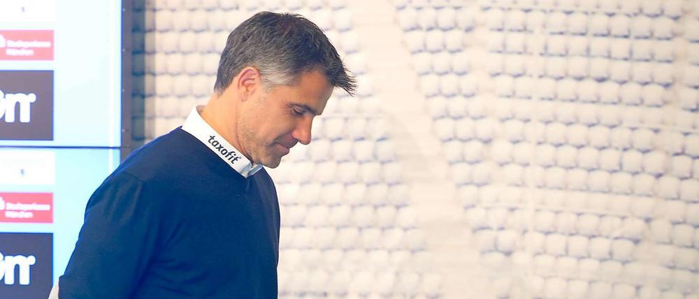 Abgang. Das war's für Gino Lettieri.