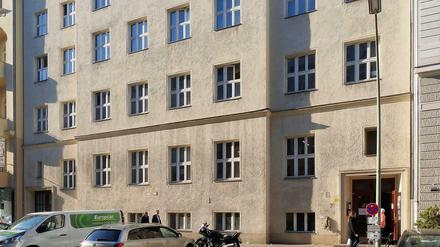 Die neue Flüchtlingsunterkunft in der Marburger Straße.