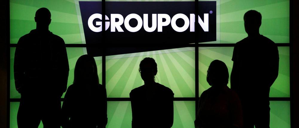 Schatten seiner selbst. Groupon steckt nach einem fulminanten Start in der Krise.