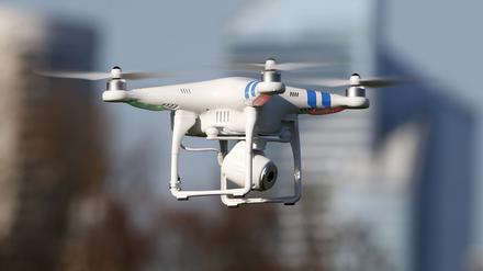 Die Drohne "Phantom II" des chinesischen Unternehmens DJI.