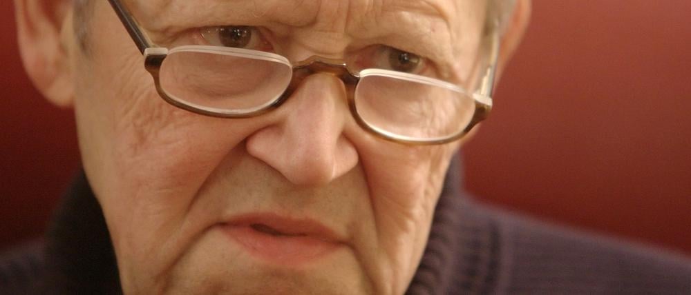 Günter Schabowski im Oktober 2007 in Berlin.