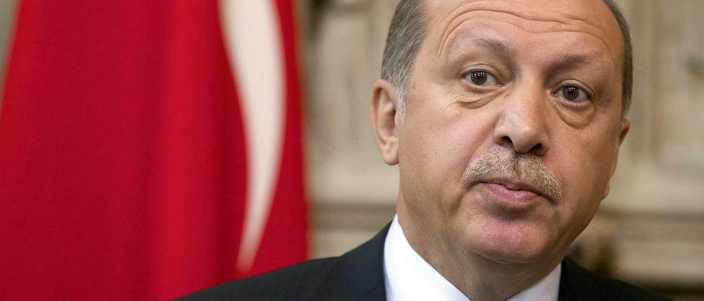 Der türkische Präsident Erdogan