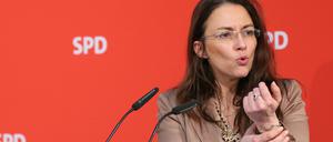 Yasmin Fahimi (47) war Ende Januar 2014 als Nachfolgerin von Nahles Generalsekretärin der SPD geworden.
