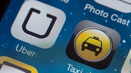 Uber macht den Taxifahrern Konkurrenz.