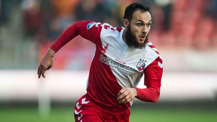 Gläubiger Fußballprofi: Nacer Barazite.