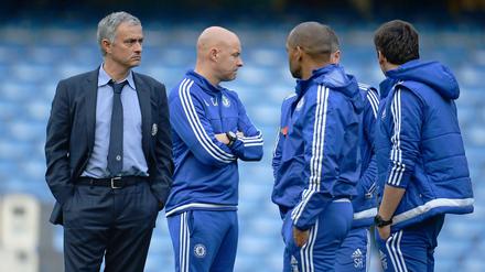 Könnte eng werden. José Mourinho hat schon schönere Tage erlebt.
