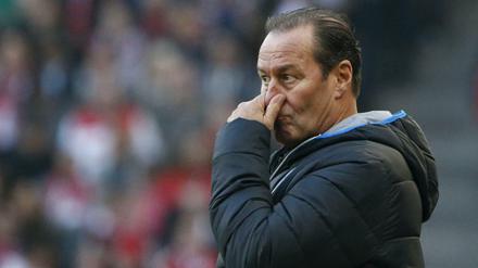 Huub Stevens durfte nicht jubeln.