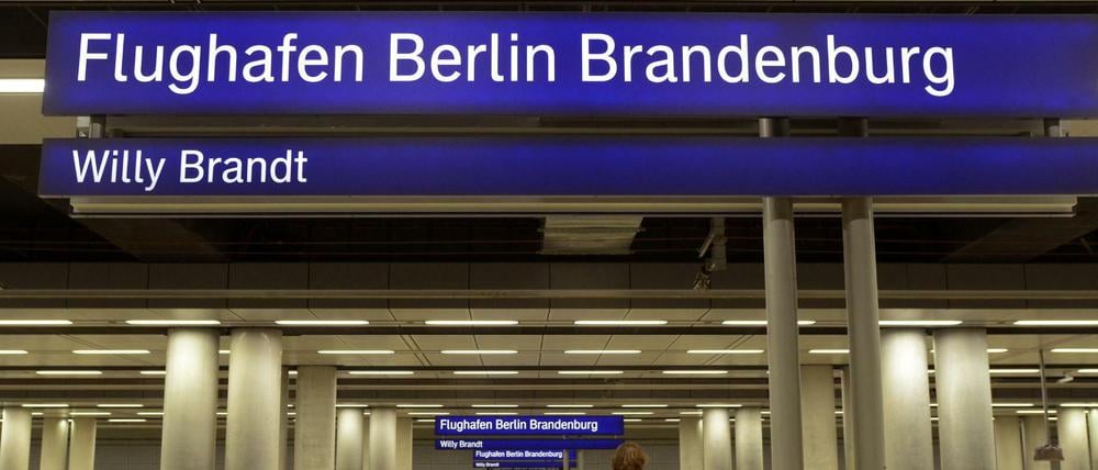 Still ruht der BER - samt Bahnhof.