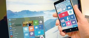 Ein Betriebssystem für unterschiedliche Endgeräte, das verspricht Windows 10. Der Handel hofft, dass viele Verbraucher das Weihnachtsgeld in neue Hardware investieren. 