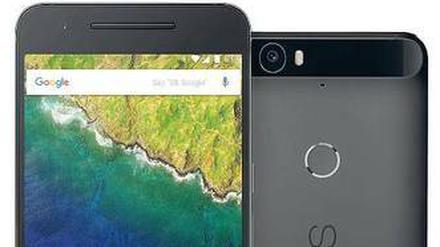 Das von Huawei produzierte Smartphone Nexus 6P ist ein direkter Konkurrent von Apples iPhone 6S Plus.