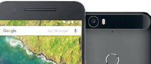 Das von Huawei produzierte Smartphone Nexus 6P ist ein direkter Konkurrent von Apples iPhone 6S Plus.