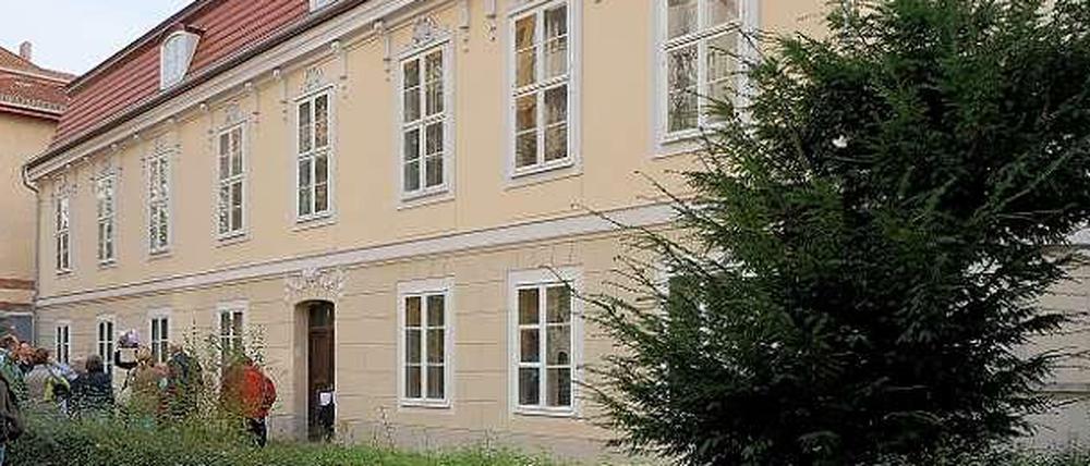 Blick aufs Schoeler-Schlösschen, älteste erhaltene Wohnhaus in Wilmersdorf.