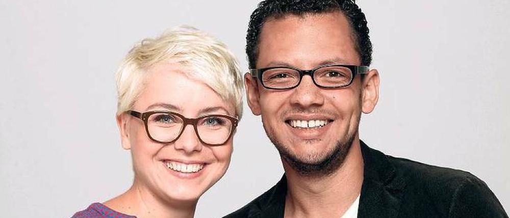 Sarah Zerdick und Djamil Deininger moderieren die Frühsendung von Radio Berlin 88,8. Die RBB-Welle ist mit dem Deutschen Radiopreis ausgezeichnet worden.