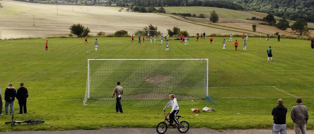 Im Amateurfußball ist die Welt noch in Ordnung.