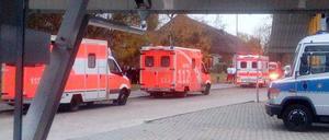 Die Deutsche Polizeigewerkschaft veröffentlichte auf Twitter ein Foto von der Radelandstraße.