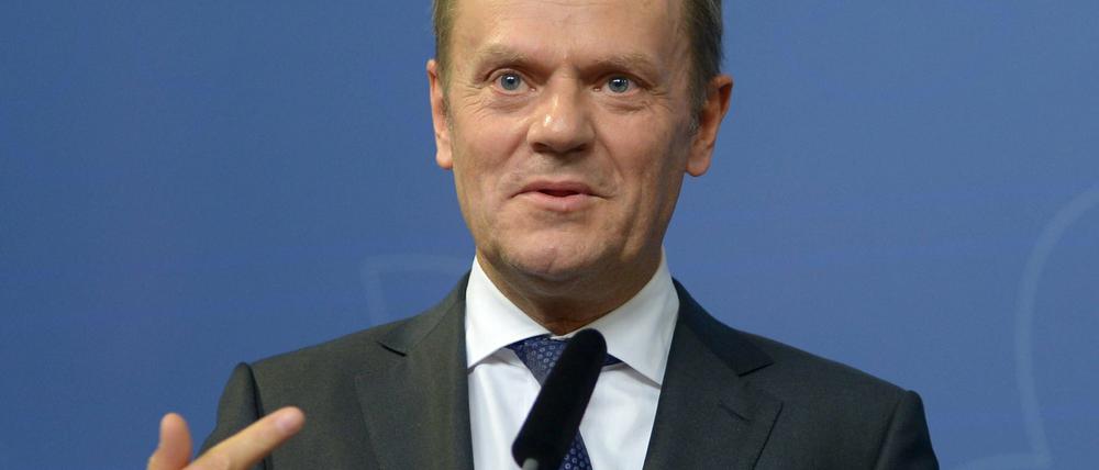 EU-Ratschef Donald Tusk.
