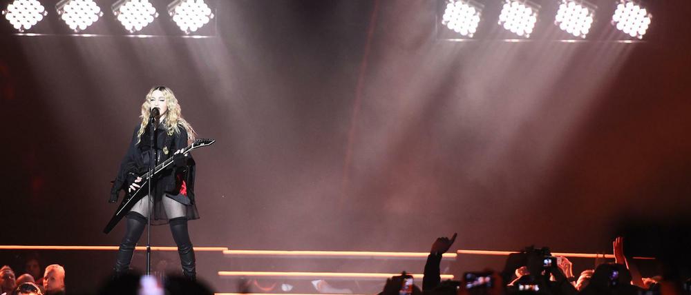 Madonna am Dienstagabend in Berlin.