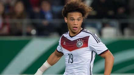 Das Trikot kennt Leroy Sané schon - aber nur aus der U 21.