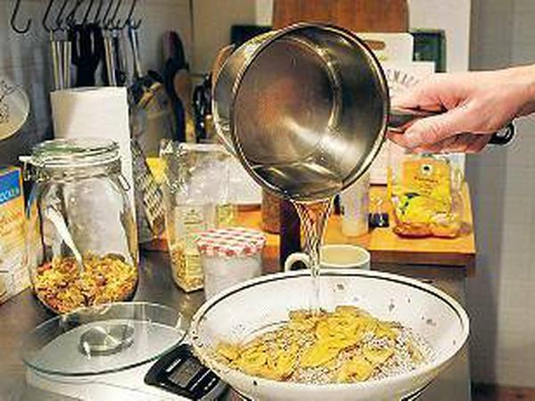 Jede Art von Öl funktioniert - aber Kokosöl schmeckt am besten.