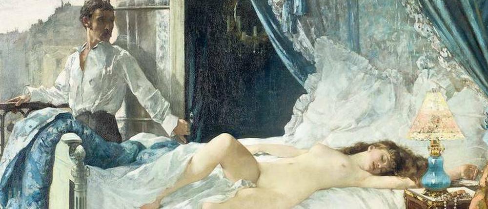 Grande horizontale. Henri Gervex: „Rolla“, 1878 (Ausschnitt). 