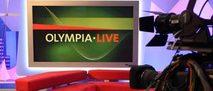 Gefährdete Tradition. Bisher haben ARD und ZDF immer Olympia übertragen. 
