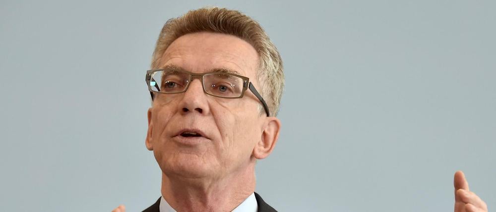 Thomas de Maizieres Ministerium blieb dem Tagesspiegel eine Antwort schuldig.