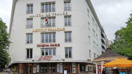 Hier wird's spannend: Das Maison de France am Ku'damm, Ecke Uhlandstraße.