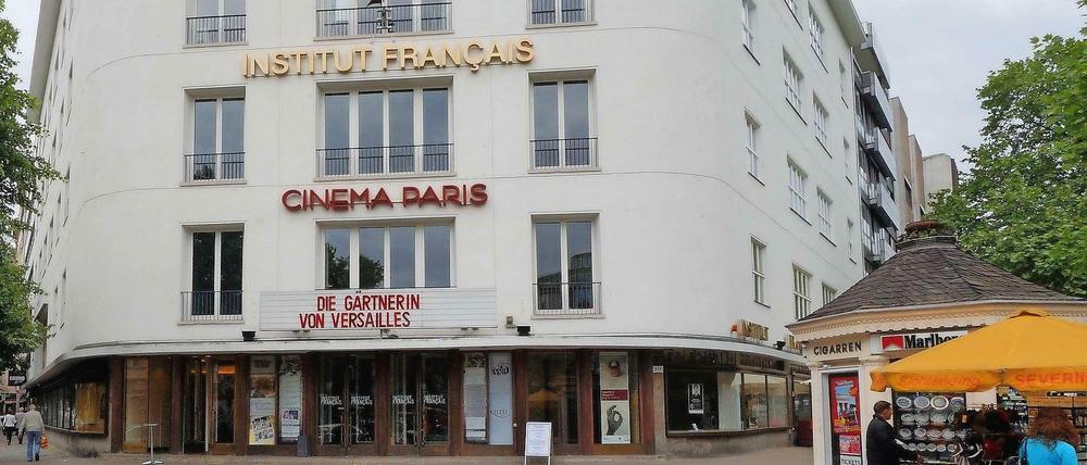 Hier wird's spannend: Das Maison de France am Ku'damm, Ecke Uhlandstraße.