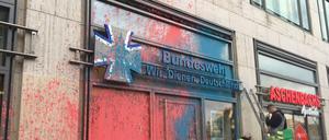 Der Bundeswehr-"Showroom" in Berlin-Mitte.