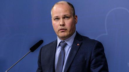 Schwedens Integrationsminister Morgan Johansson.