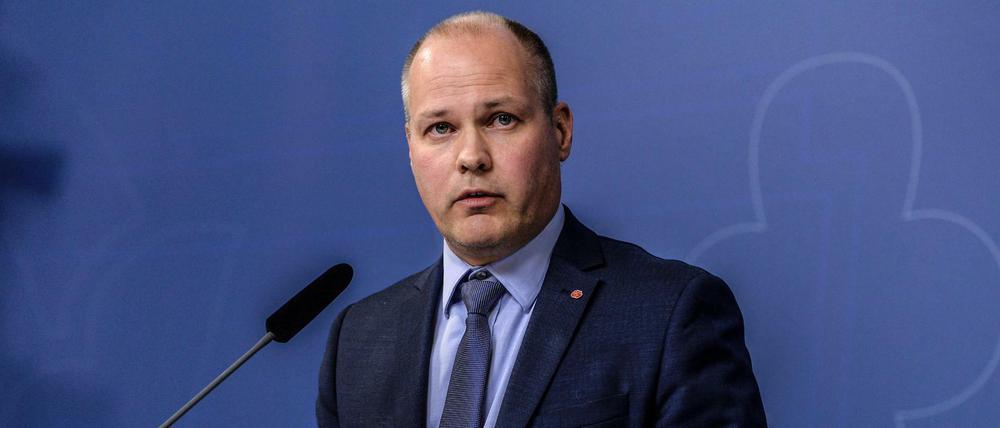 Schwedens Integrationsminister Morgan Johansson.