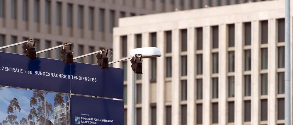 Die Zentrale des Bundesnachrichtendienstes an der Berliner Chausseestraße.